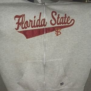 FSU zip up Hoodie